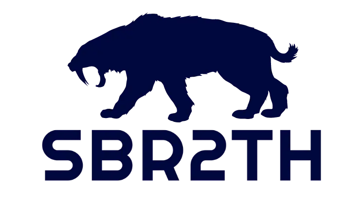 Explore SBR2TH's logo, a symbol of streamlined recruitment solutions for finding niche talent across industries, emphasizing faster hiring and lower cost per hire.